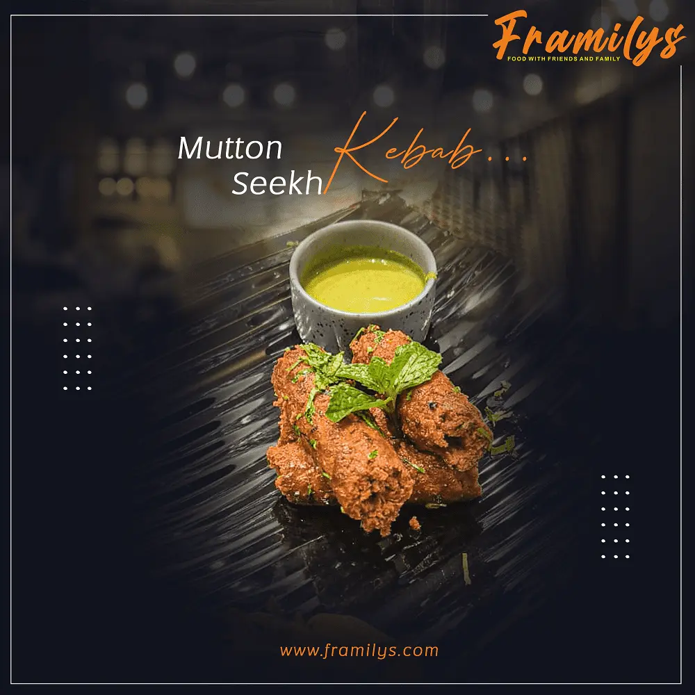 Mutton Seekh Kebab
